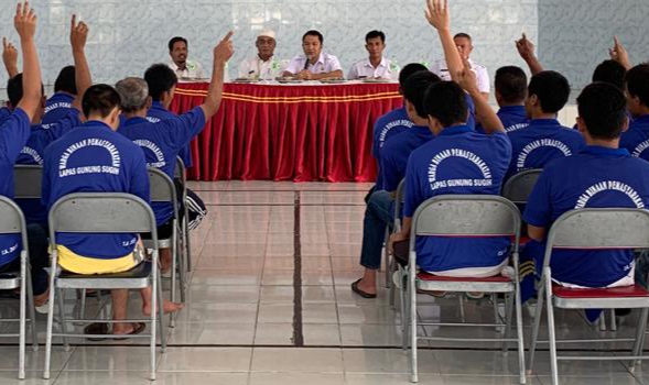 317 Napi di Usulkan Remisi, Kalapas Syarpani : Gratis, Cepat, Transparan dan Objektif