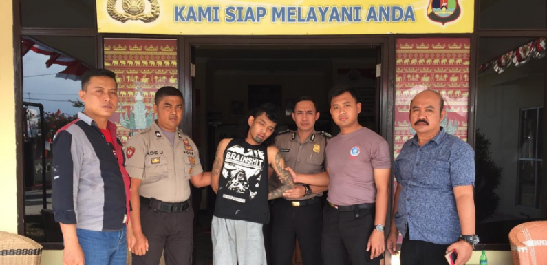 Asyik Nyabu di Rumah Kosong, Andreas Simatupang di Grebek Polisi
