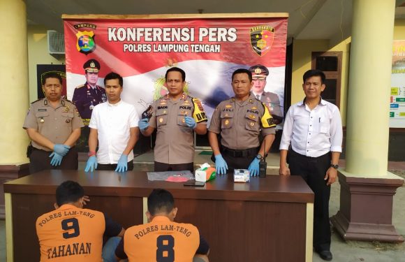 Delapan Tahun Buron, Pembunuh Polisi di Tangkap Satreskrim Polres Lampung Tengah