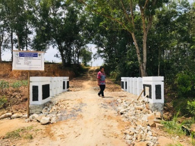 Kampung Jatidatar Fokus Bangun Infrastruktur