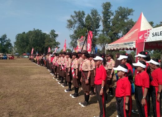 Peringati HUT Ambalan, SMAN 1 Trimurjo Gelar Panca Lomba Pramuka
