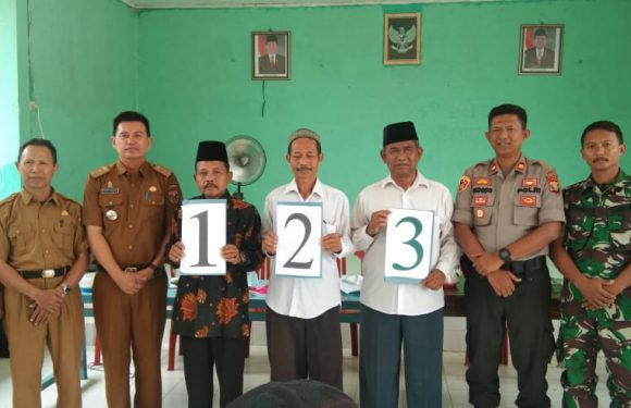 Ini Nomor Urut Calon Kakam Banjarrejo