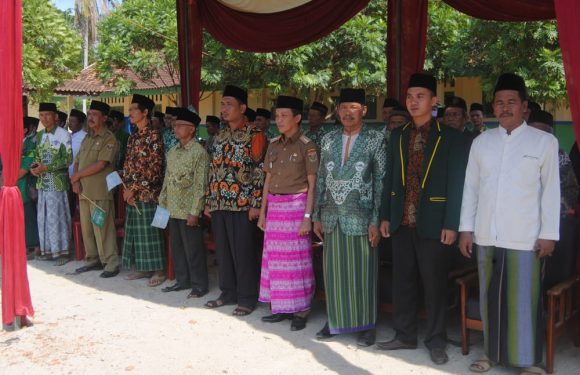 Ribuan Santri Ikut Upacara HSN di SMK Nurul Huda Ponpes Roudlotus Solihin