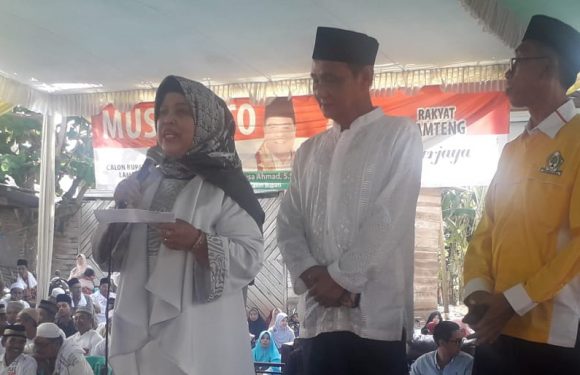 Yurita Siap Sumbang 80 Persen Suara untuk Musa-Ardito di Kotagajah