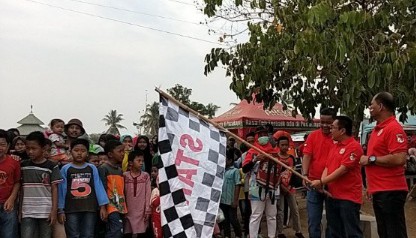 Jalan Sehat Dan Senam Masal Ramaikan HUT ke 55 Kampung Poncowati