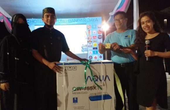 Fredy Raih Doorprize Mesin Cuci di BBC Bazaar Food Carnaval