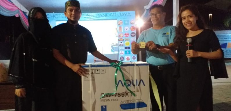 Fredy Raih Doorprize Mesin Cuci di BBC Bazaar Food Carnaval