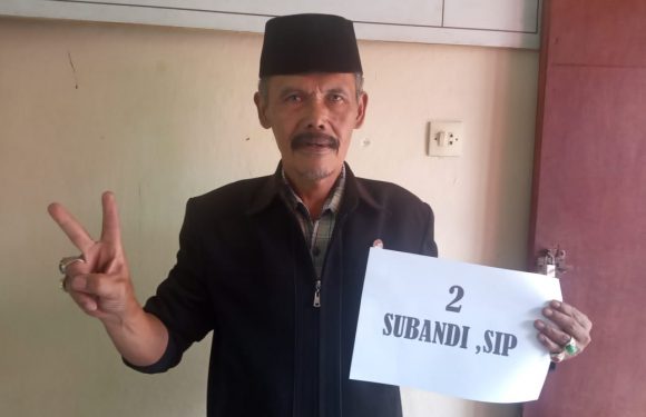 Subandi Calon Kakam Nomer 2 Akan Membawa Perubahan Besar Bagi Kampung Purwodadi