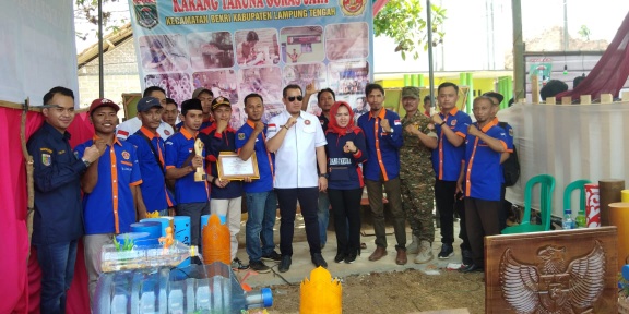 Karang Taruna Gajah Makmur Bekri Saber Juara Satu Cipta Produk Kreatif