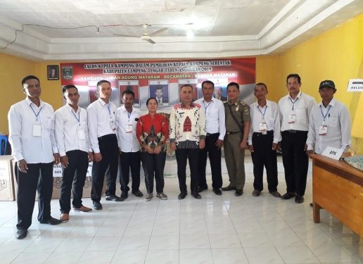 Camat Bandarmataram Pantau Pilkakam
