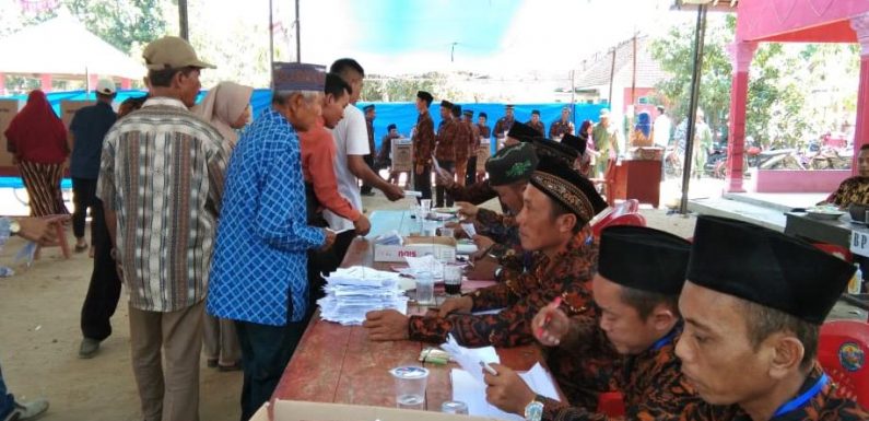 Pilkakam Serentak, Warga Srikencono Antusias Gunakan Hak Pilih