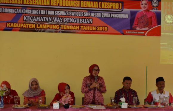 PKBI Lamteng Beri Pendidikan Kespro bagi Pelajar di Waypengubuan