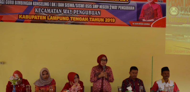 PKBI Lamteng Beri Pendidikan Kespro bagi Pelajar di Waypengubuan