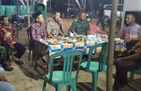 Pastikan Pilkakam Kondusif, Forkopimcam Trimurjo Sambangi Calon Kakam