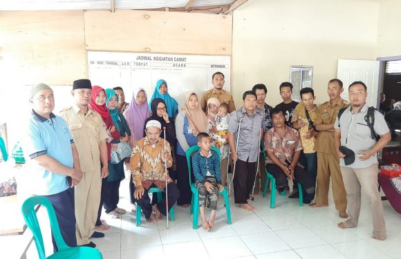 Peringatan Hari Disabilitas Internasional  Camat Kalirejo Terima Kunjungan Para Penyandang Disabilitas