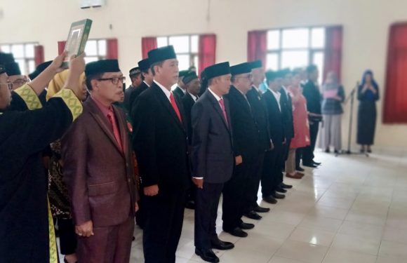 Penyegaran Kinerja, Bupati Lamteng Mutasi 68 Pejabat