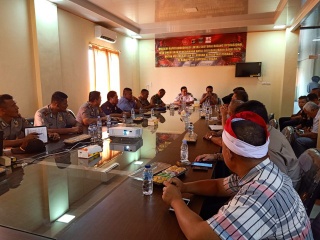 Rakor Ops Lilin 2019, Polres Lampung Tengah Utamakan Pengamanan Rest Area