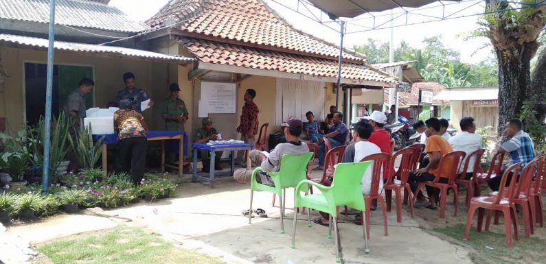 Kelurahan Simbarwaringin Gelar Pilkaling, Empat Incumbent Tumbang