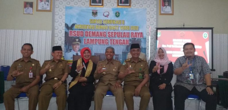 RSUD DSR Lampung Tengah Terima Penilaian Akreditasi KARS