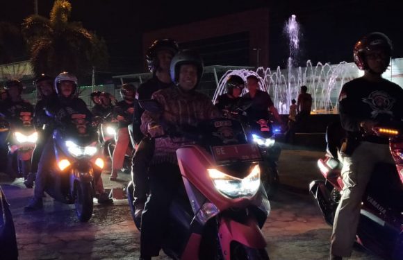 Bupati Loekman Dikawal Klub Motor Maxseries, Menuju Lokasi Gebyar Pesta Rakyat