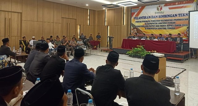 Resmi Dilantik, 84 Panwascam Diminta Jaga Independensi di Pilkada