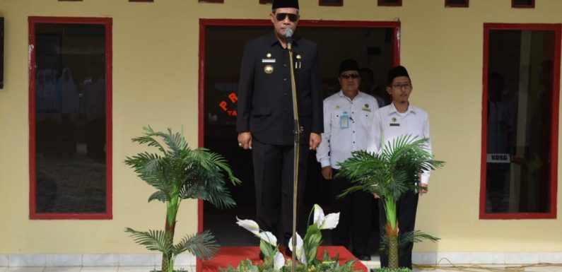 Upacara dan Baksos Warnai HAB Kemenag ke-74 di Lamteng