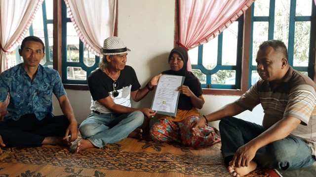 CV Tri Karya Manunggal Santuni Korban Kecelakaan Kerja