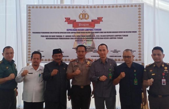 Polres Lamteng Canangkan Zona Integritas Menuju WBK dan WBBM