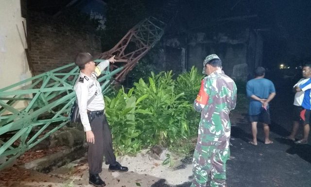 Angin Puting Beliung Terjang Tiga  Kampung di Kecamatan Trimurjo