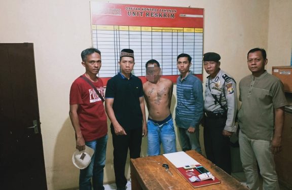 Kedapatan Simpan Sabu, Residivis Pengeroyokan Diringkus Polsek Trimurjo
