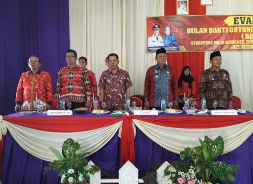 Kampung Variaagung Wakili Kecamatan Seputihmataram Lomba BBGRM