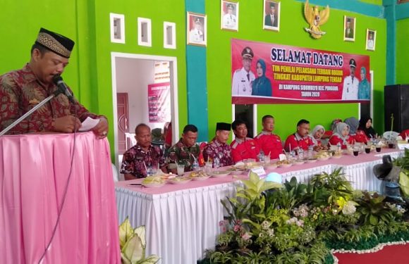 BBGRM Kampung Sidomulyo Dinilai, Siap Wakili Kabupaten Lamteng