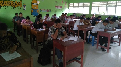 Calon Anggota PPS di Dapil III, Lakukan Tes Seleksi
