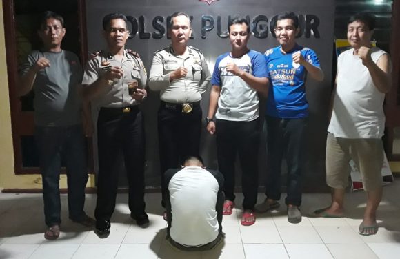Kedapatan Bawa Sabu, Warga Bangunrejo Ditangkap Polsek Punggur