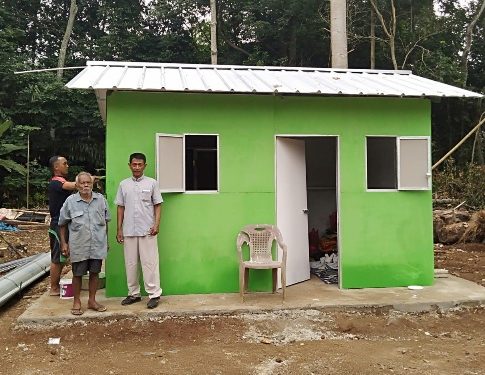 Rumah Layak Huni Milik Mbah Tugiman Rampung Dibangun