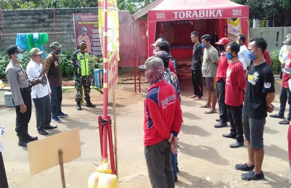 Camat Trimurjo Tekankan Warga Gunakan Masker