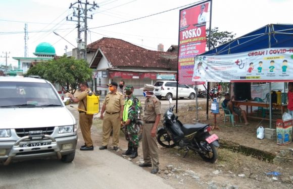 Kampung Srikencono Baru Dirikan Posko Covid-19
