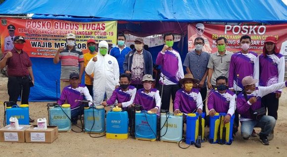 Paravetindo Lamteng Bergerak, Perangi Covid-19 di Kampung Ternak