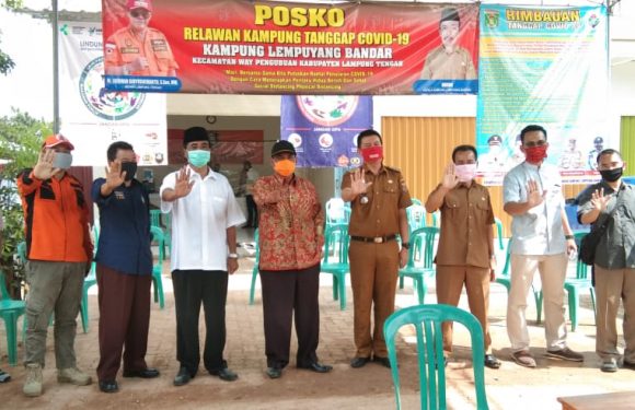 Pemuda Kampung Lempuyangbandar bersama GGF Antisipasi Covid-19