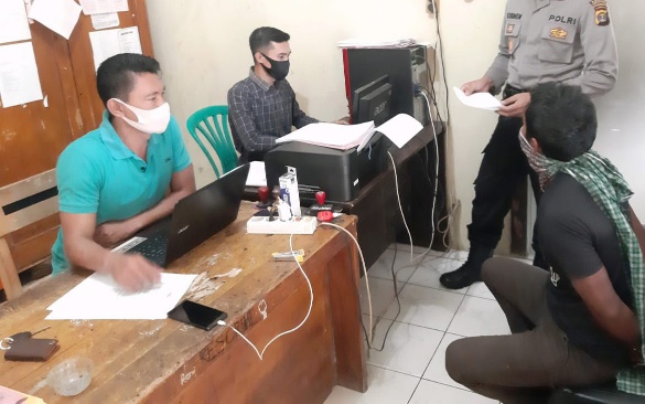 Satu Tersangka Curas Ditangkap Polsek Trimurjo, Dua Pelaku DPO