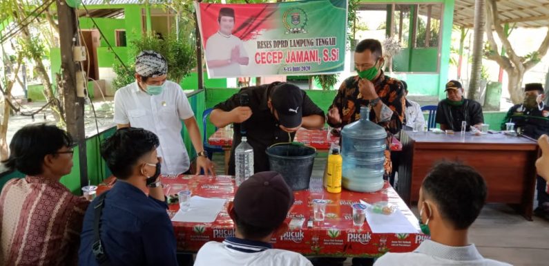 Selain Reses, Cecep Jamani Beri Edukasi Masyarakat Dapil I