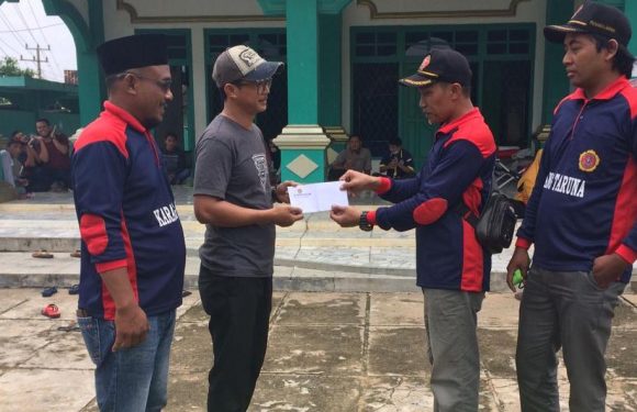 Donor Darah, Cara Karang Taruna Buminabung Sosialisasi New Normal