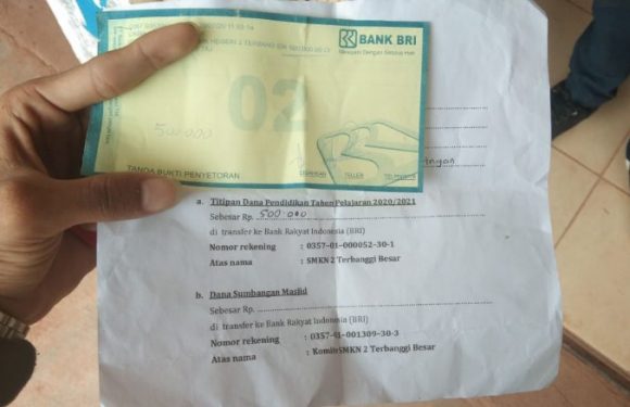 Penarikan IPP Rp3,5 Juta di SMKN 2 Terbanggibesar Tuai  Protes Wali Murid