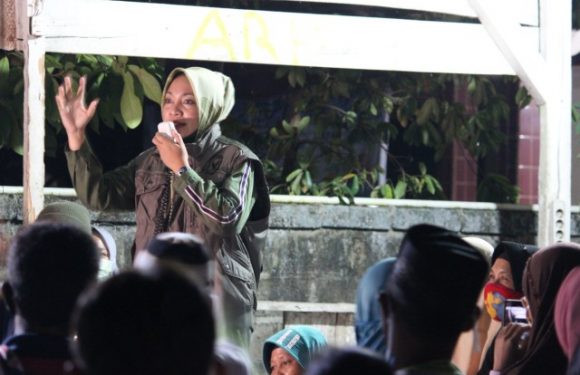 Ronda di Rumbia, Nessy Disambut Antusias Ribuan Warga