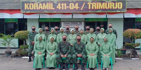 Koramil 411-04/Trimurjo Gelar Pisah Sambut, Ini Pesan Ben Djohan kepada Anggota