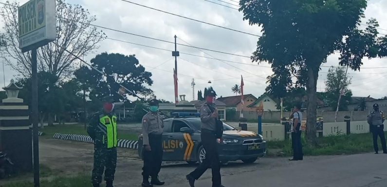 Koramil dan Polsek Rumbia Peringati Detik-detik Proklamasi