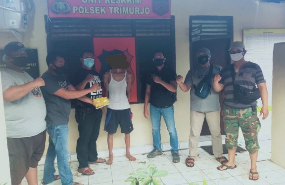 Simpan Sabu, Residivis Narkoba Dimankan Polsek Trimurjo