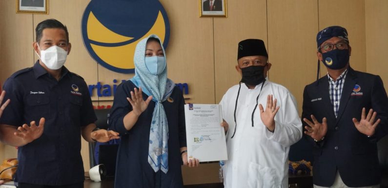 Terima B1KWK, Nessy Kalviya Imam Siap Menangkan Pilkada Lamteng