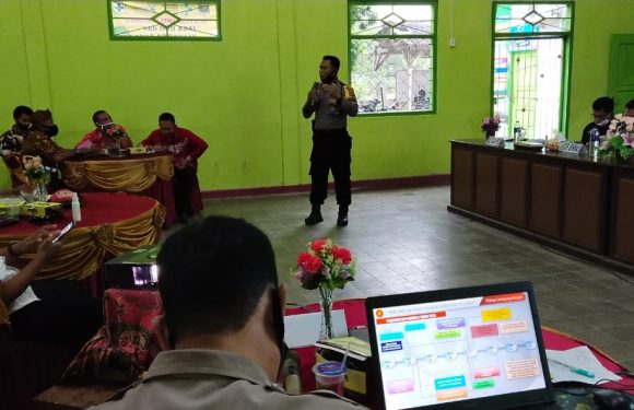 Polda Lampung Gelar FGD di Balai Kampung Poncowati