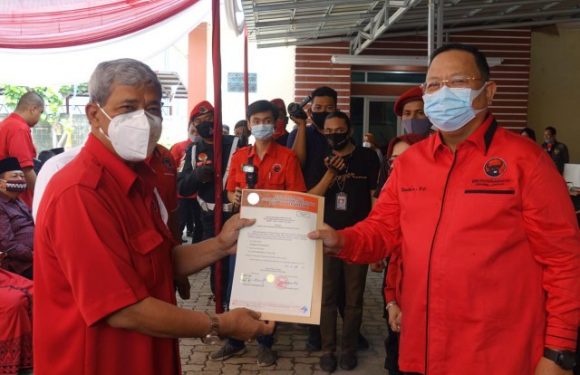 Terima Surat Keputusan Partai, Usai Shalat Jum’at Loekman-Ilyas Berangkat ke KPU